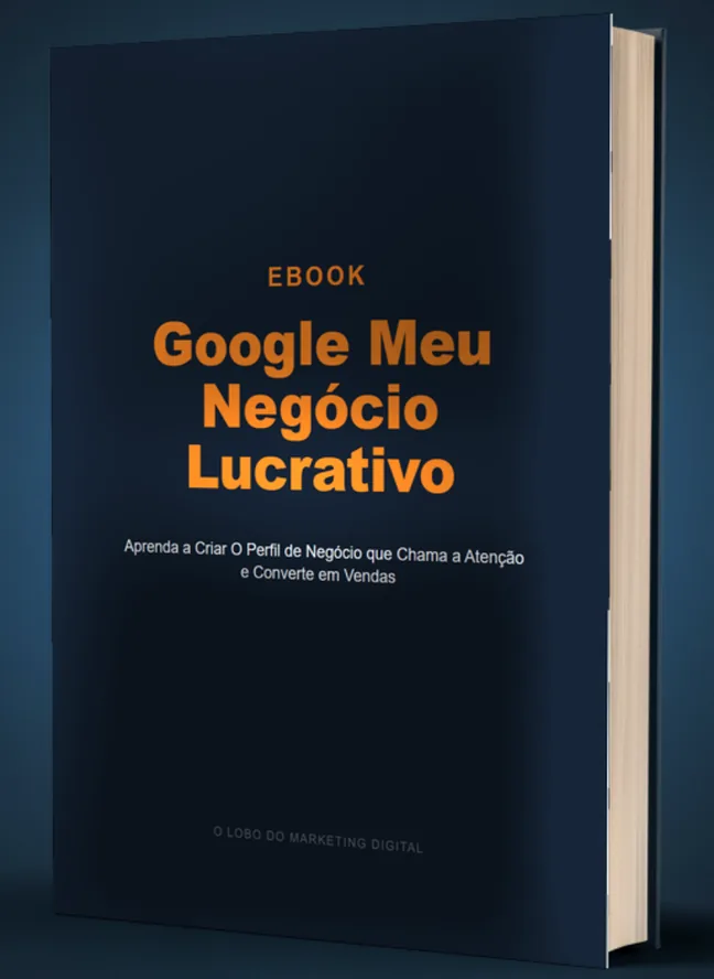 Capa do ebook Google Meu Negócio Lucrativo